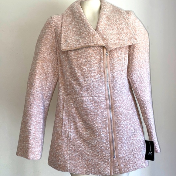 New INC dusty pink coat Medium $195 - Picture 1 of 4
